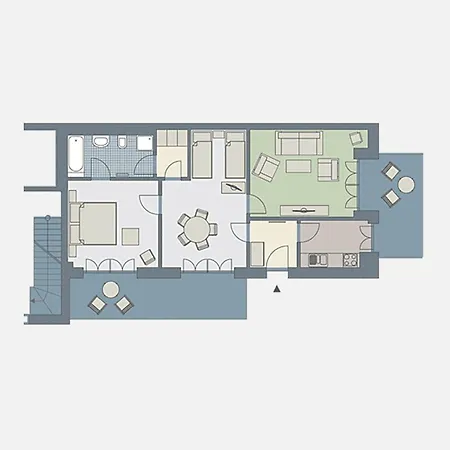 アパート Kaiservillen - Mit 2 Schlafzimmer Und Terrasse Dr2 ゼーバート・ヘリングスドルフ
