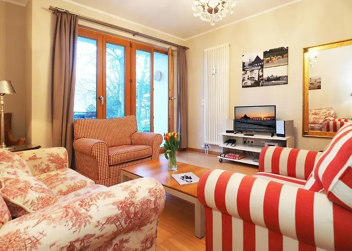Апартаменты Kaiservillen - Mit 2 Schlafzimmer Und Terrasse Dr2 Херингсдорф